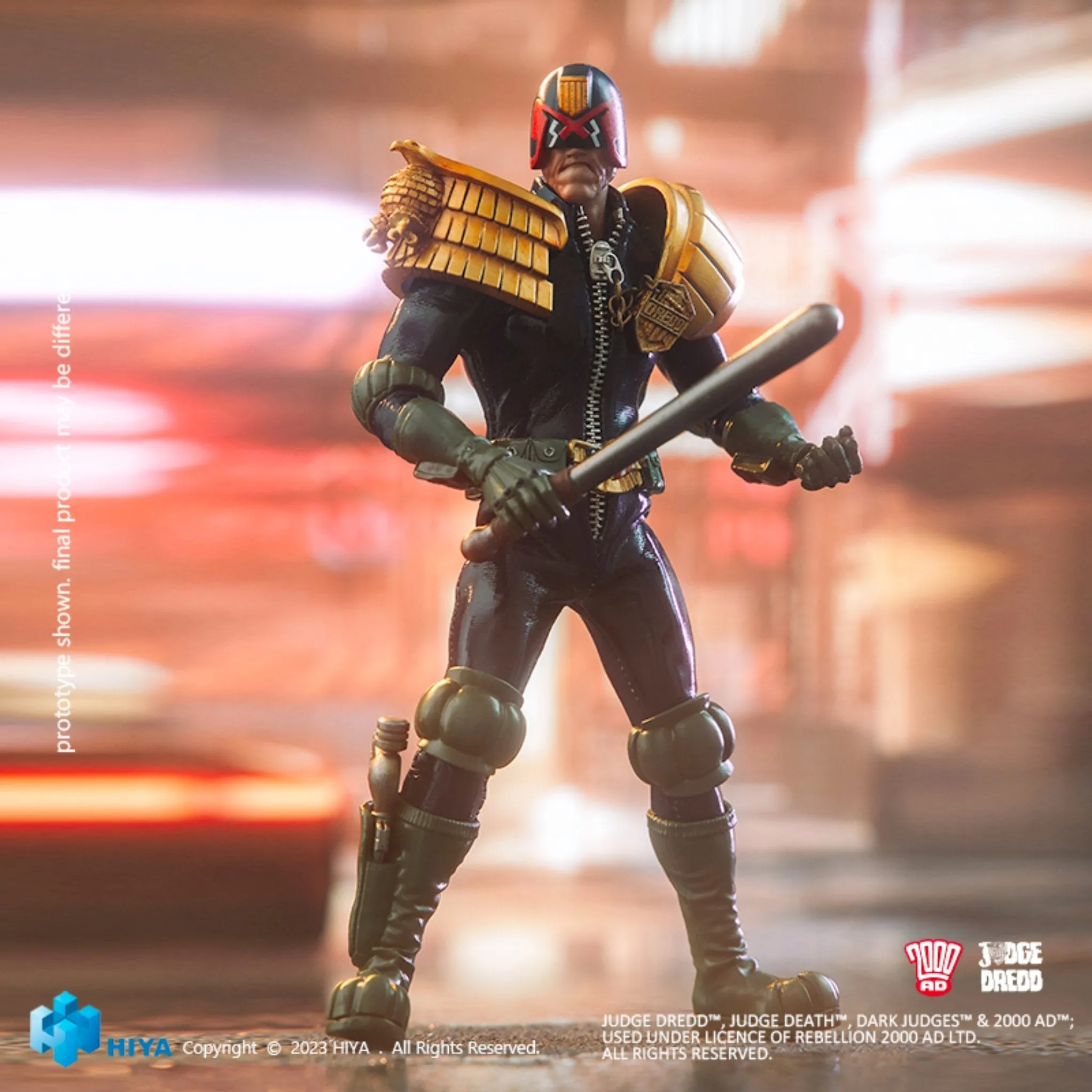 2000 AD Exquisite Super Series Judge Dredd (1:12 Scale)