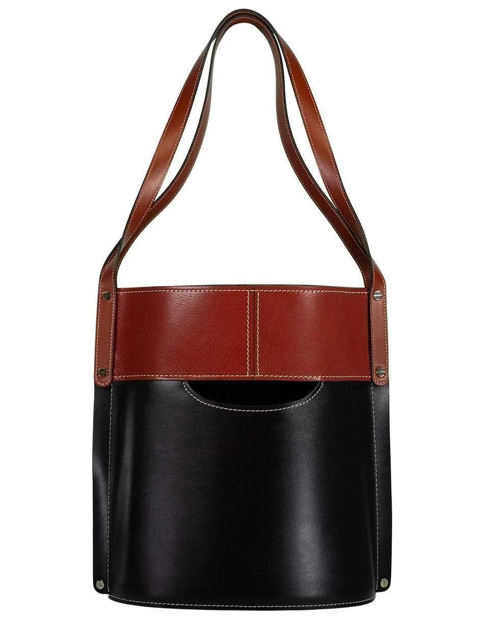 Aby Leather Bucket Bag