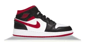 Air Jordan 1 Mid Black Gym Red