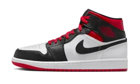 Air Jordan 1 Mid Gym Red Black Toe