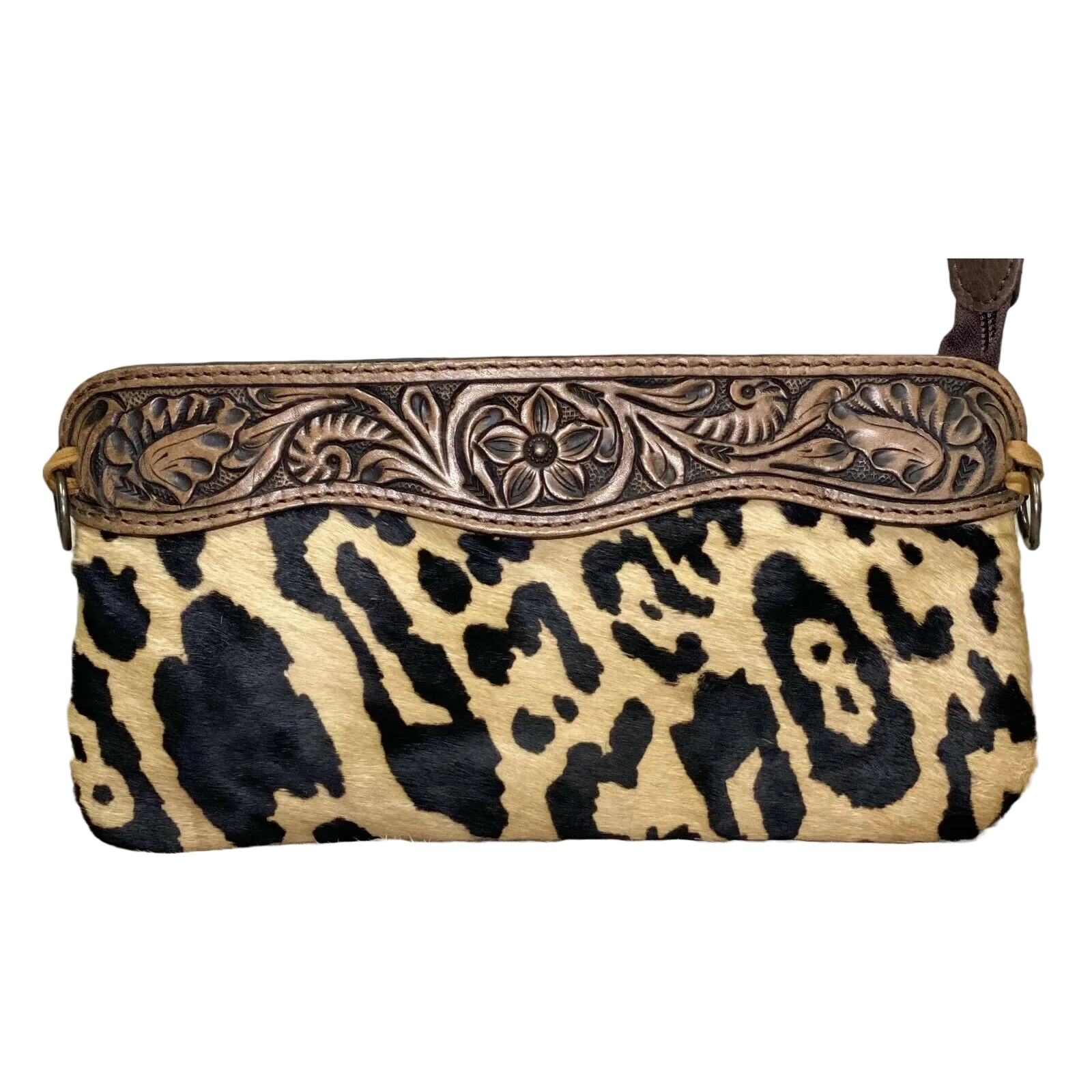 American Darling Cheetah Cowhide Crossbody ADBGS199JAU