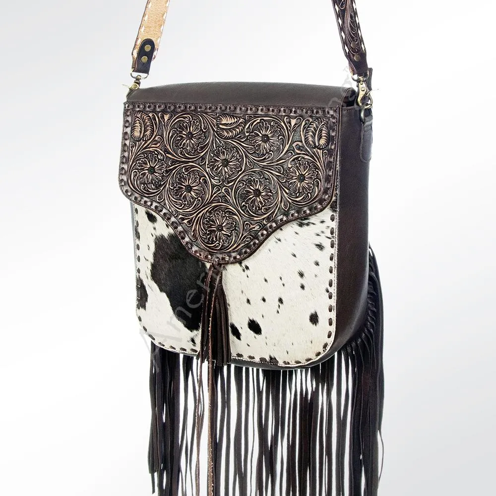 American Darling Conceal Carry Cowhide/Tool/Fringe Cross Body