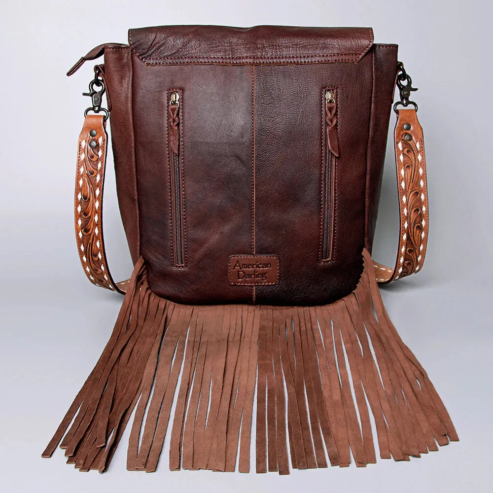 American Darling Conceal Carry Cowhide/Tool/Fringe Cross Body