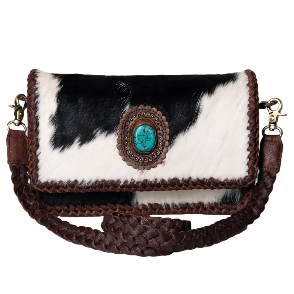 American Darling Cowhide Hair On Genuine Leather Purse ADBGM272F