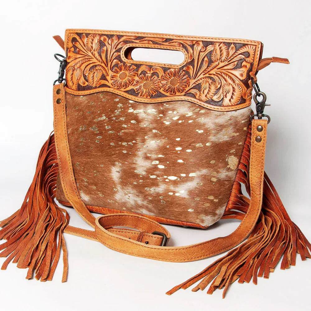 American Darling Cowhide/Fringe Purse