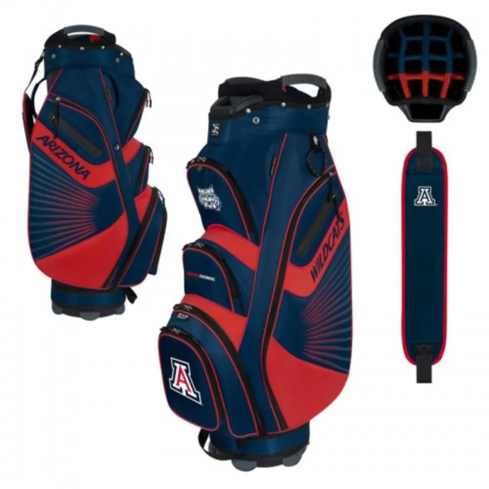 Arizona Wildcats WinCraft "The Bucket II" 14-Way Cooler Cart Golf Bag