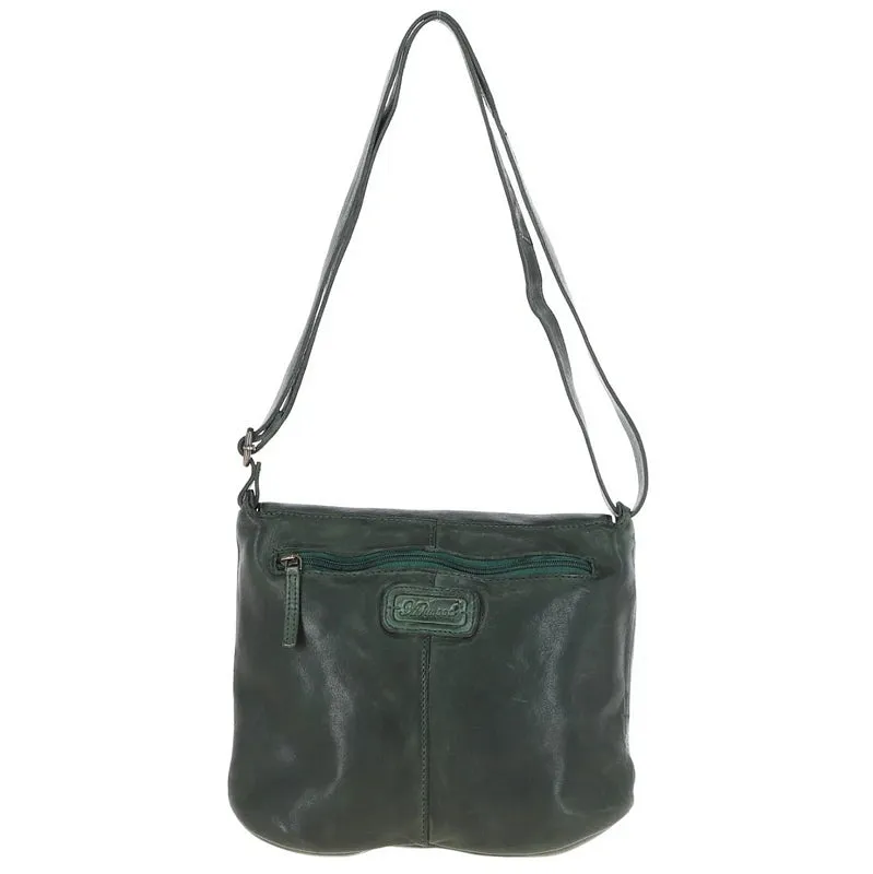 Ashwood Leather Large Handbag Green