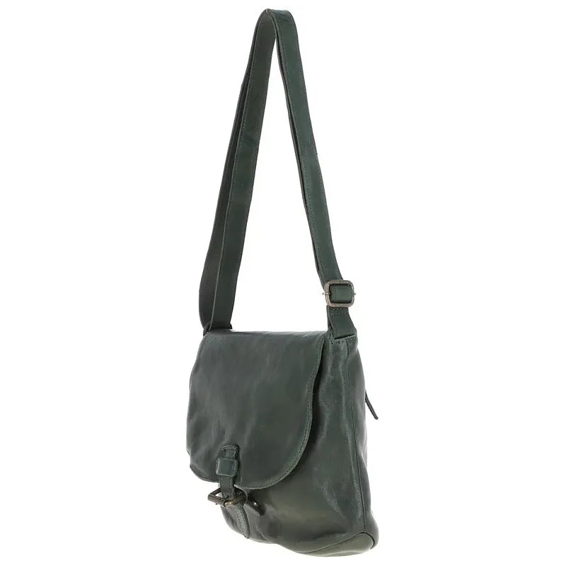 Ashwood Leather Large Handbag Green