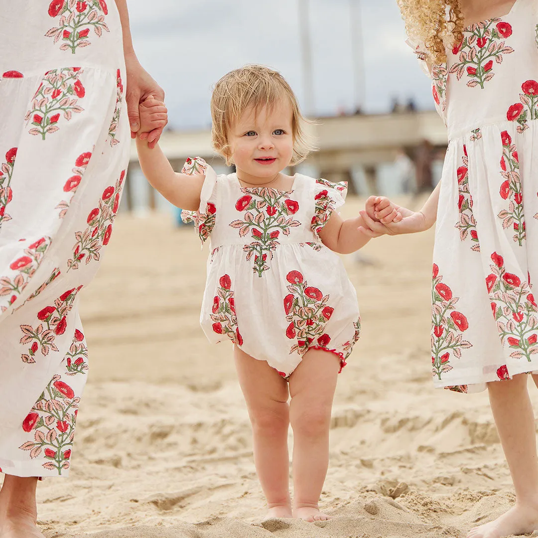 Baby Girls Elsie Bubble - Pink Bouquet