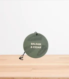 Balsam & Cedar Car Freshener