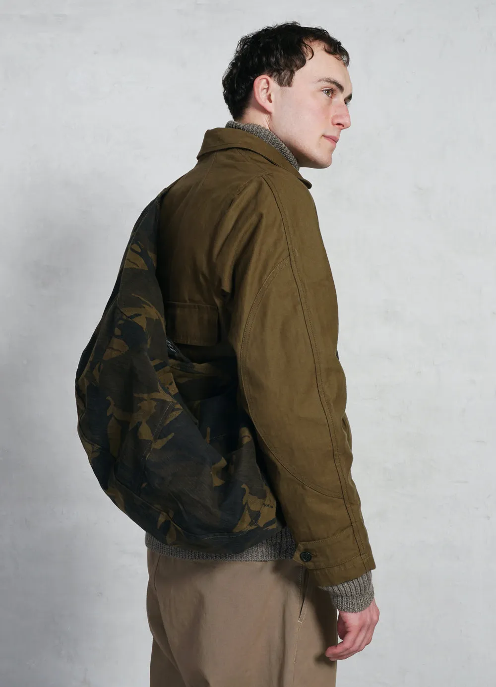 BILLY 28-41-6 | Courier Bag | Printed Khaki