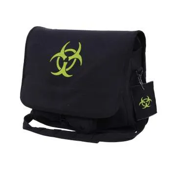 Bio-hazard Vintage Style Canvas Messenger Bag