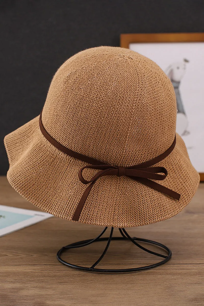 BOW BUCKET HAT