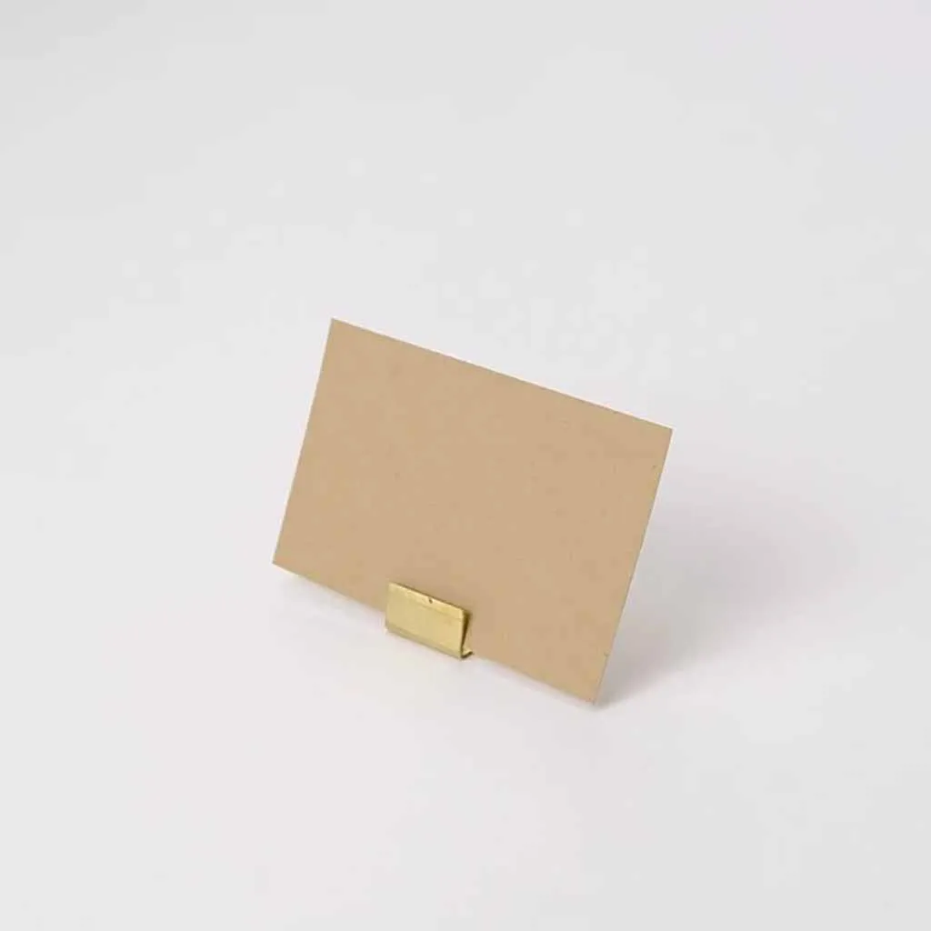 Brass Card Stand