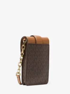 Carmen Small Logo Smartphone Crossbody Bag