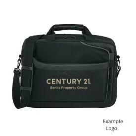 Check Mate TSA Laptop Briefcase - Your Name/Logo