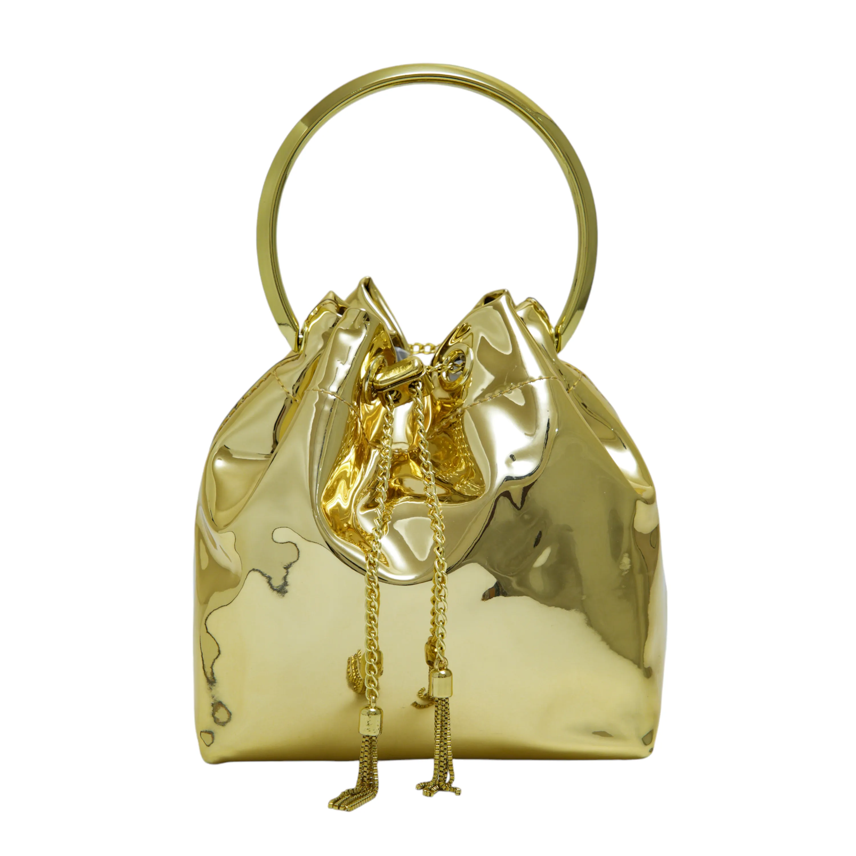 Chokore Gold Tassel Potli Bag (Golden)