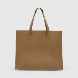 Chokore Minimal Square Tote Bag (Brown)