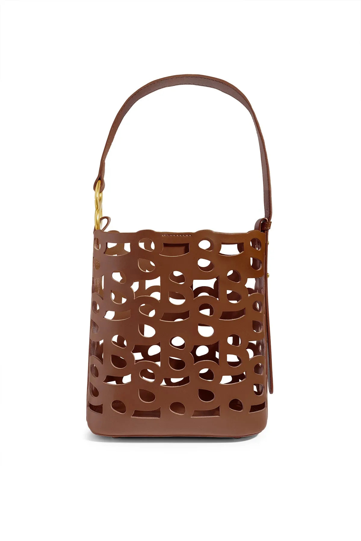 Clea Bucket Bag - Brown