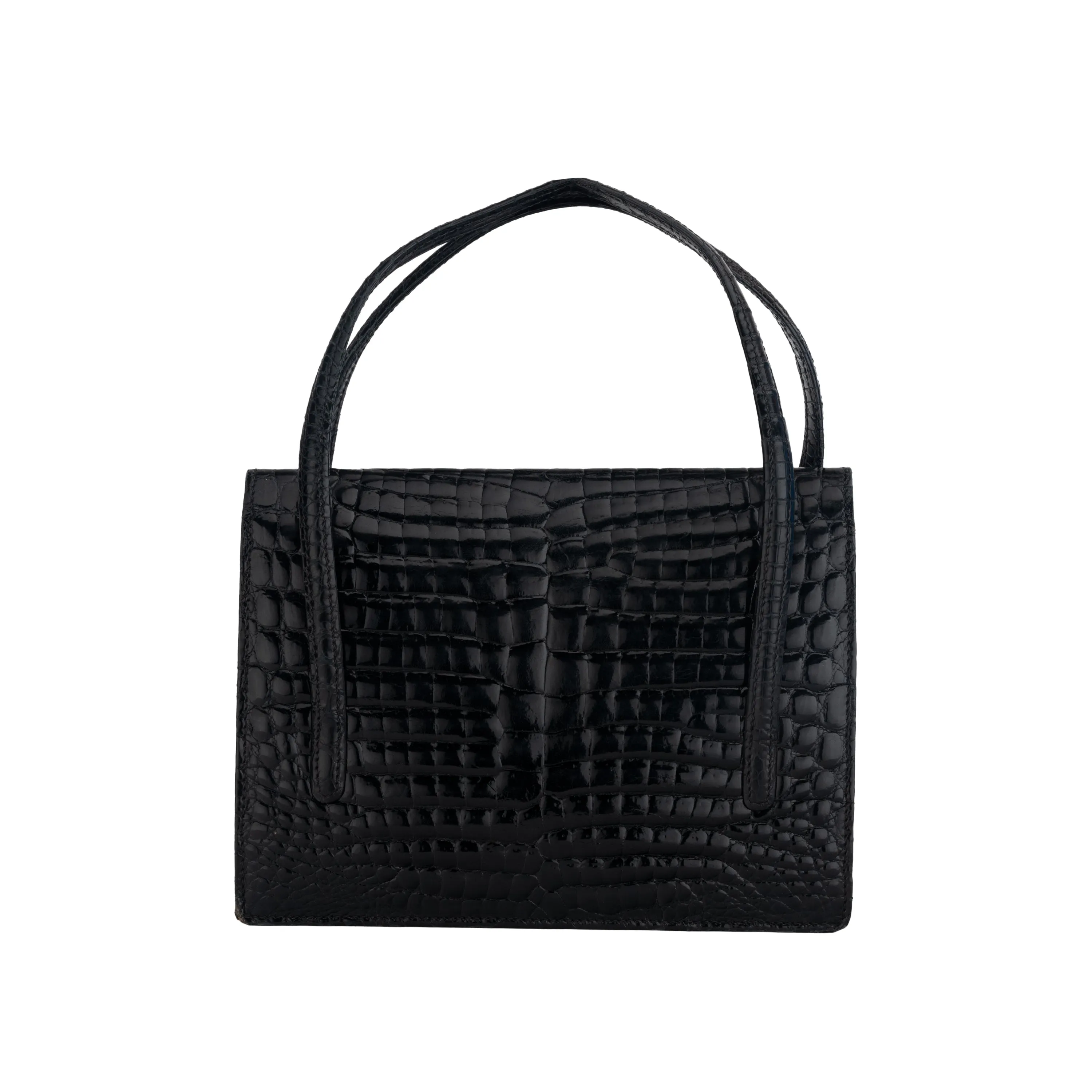 Collection Privée Black Handbag - '80s