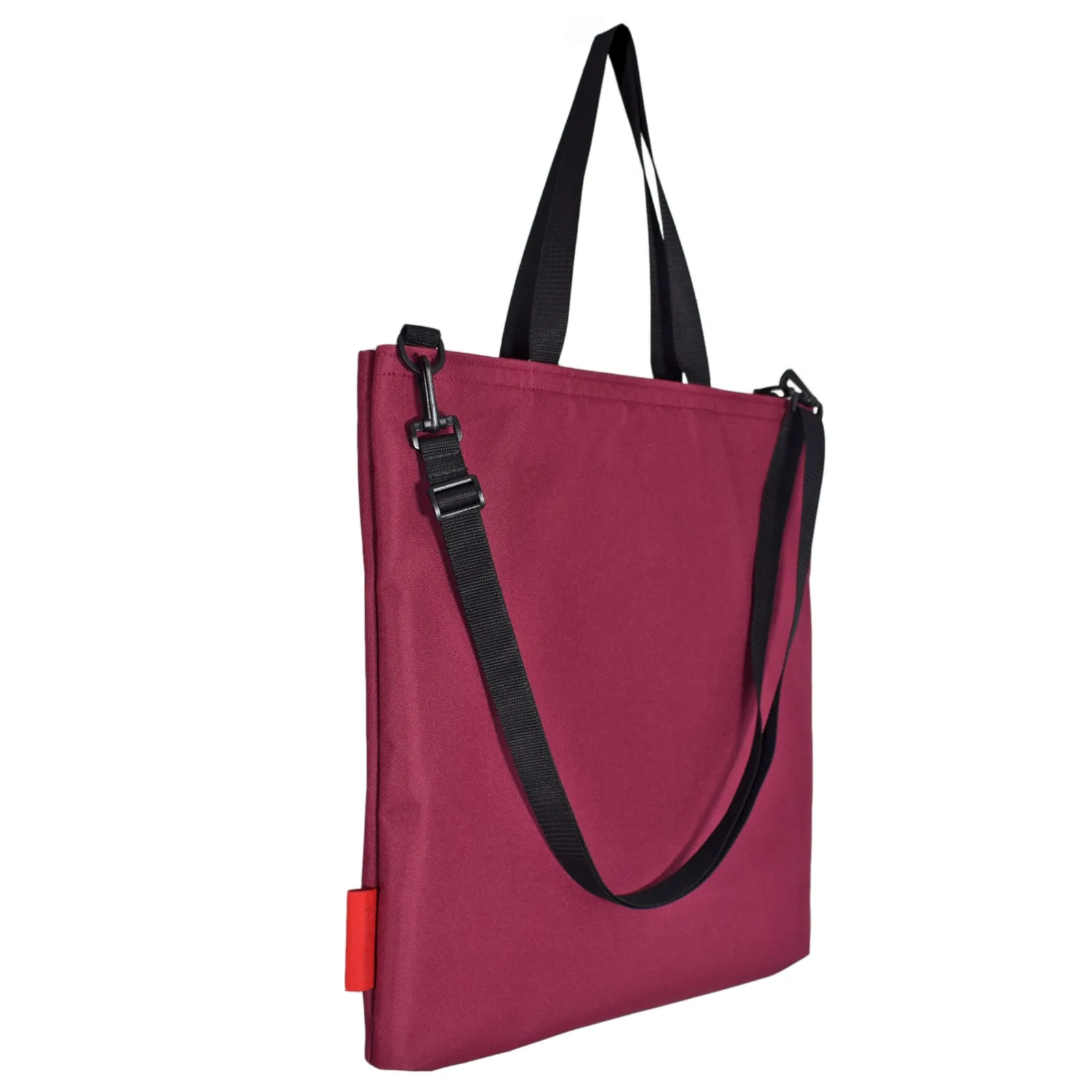 Compact UTILITY Tote Bag | WINE