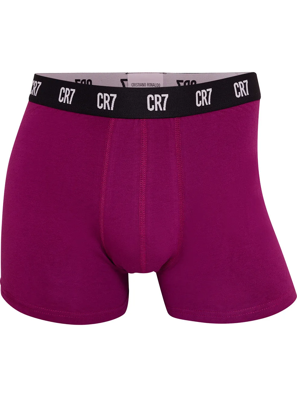 CR7 Men's 5-Pack Trunks in Travel Zip Bag Multicolor