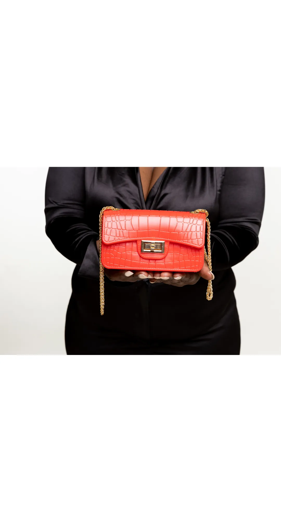 Croc Mini Clutch