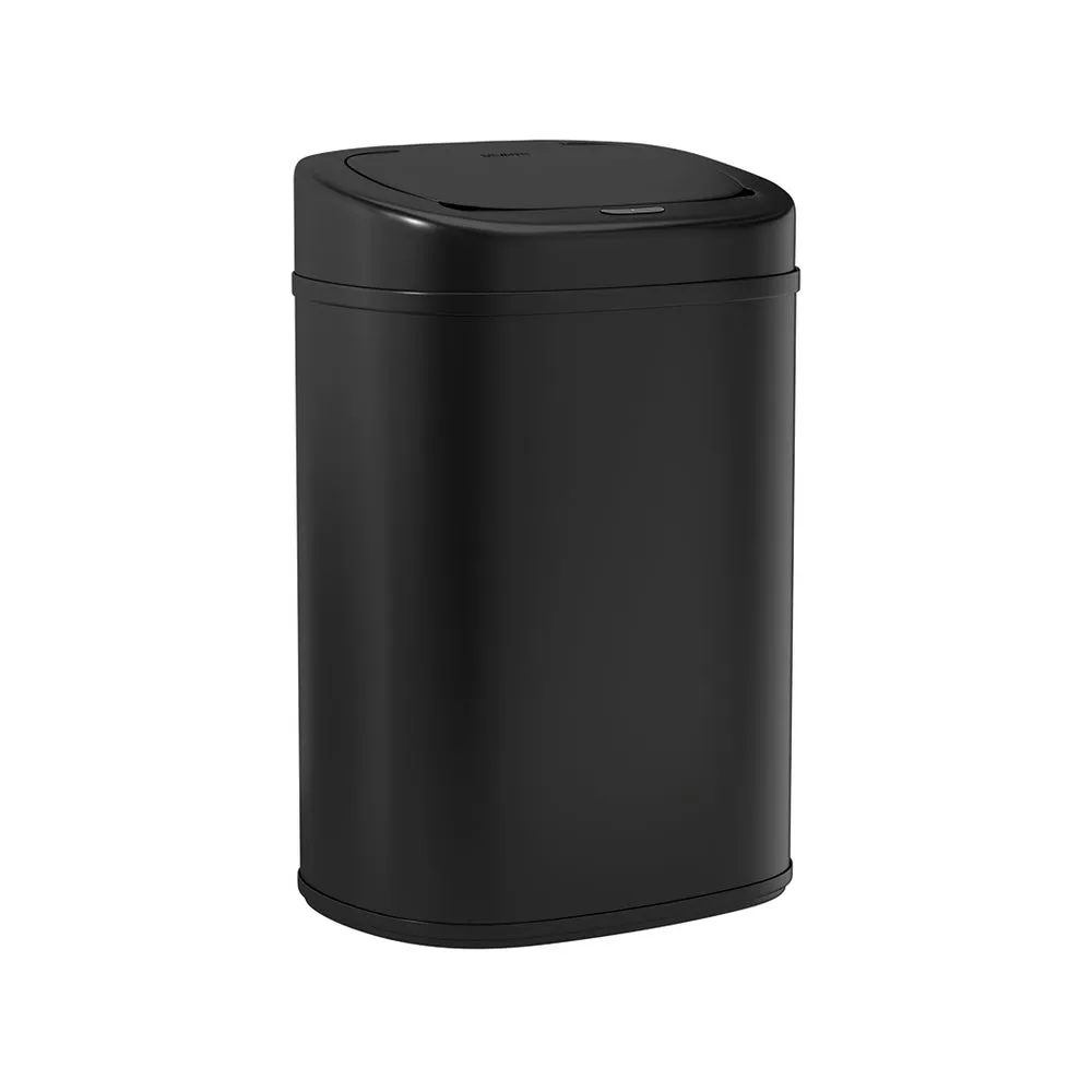 Devanti 82L Motion Sensor Bin Rubbish Automatic Black