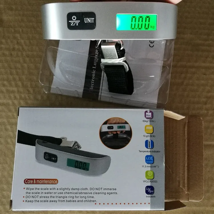 Digital LCD Travel Luggage Scale Weighting Tools