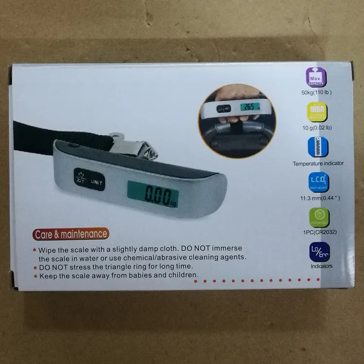 Digital LCD Travel Luggage Scale Weighting Tools