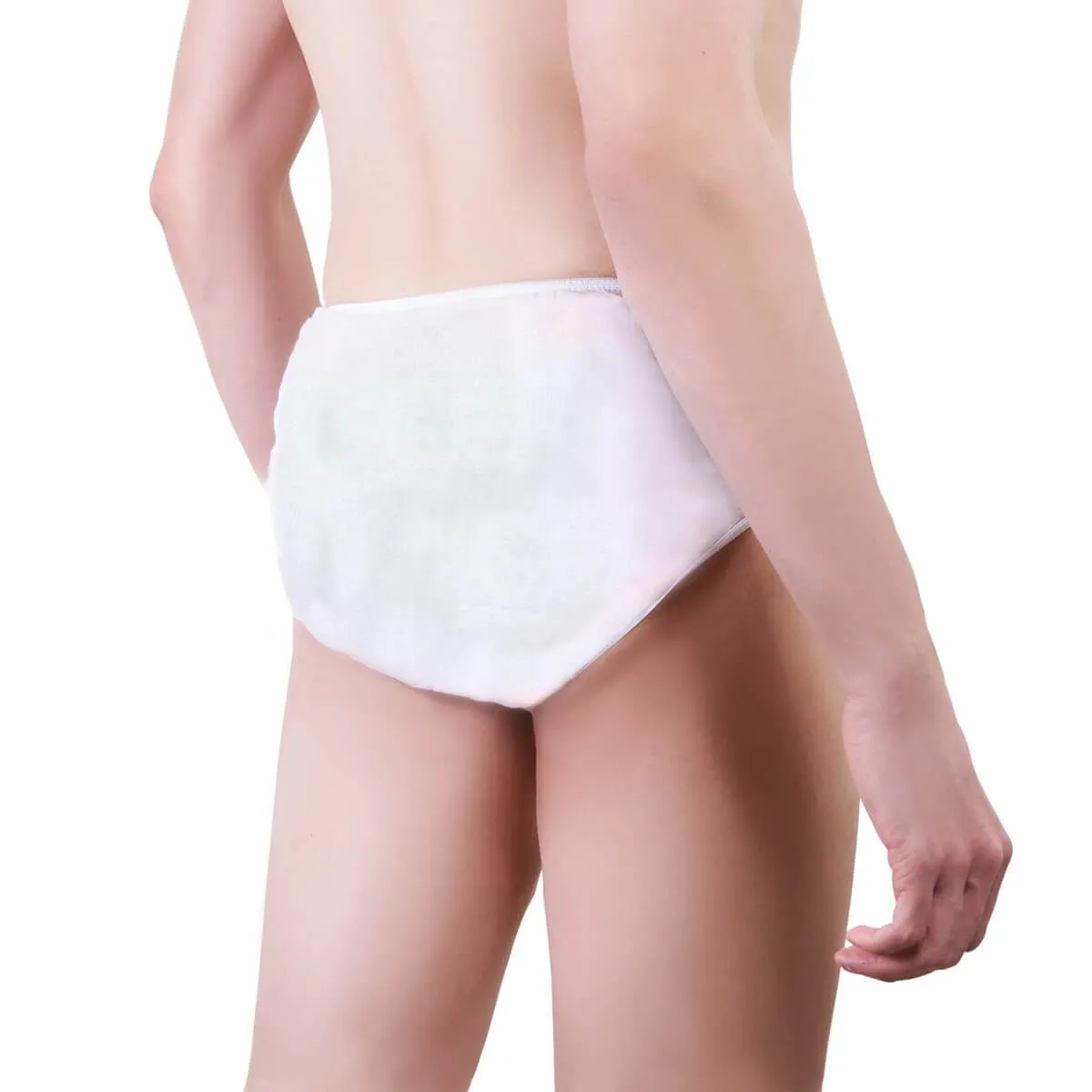 Disposable underwear for men. Hospital pants and Travel briefs 5pcs