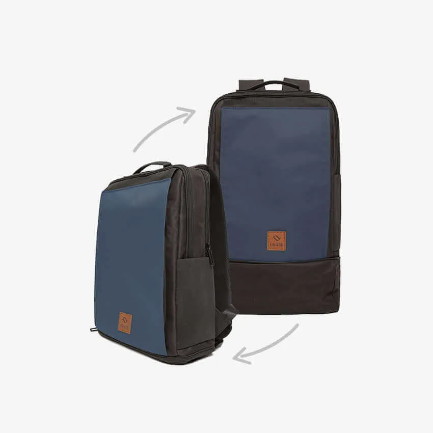 Driibe CITYC Laptop 2 in 1 Backpack Navy Blue