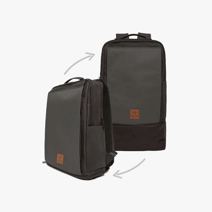 Driibe CITYC Laptop 2 in 1 Backpack Wet Road Grey