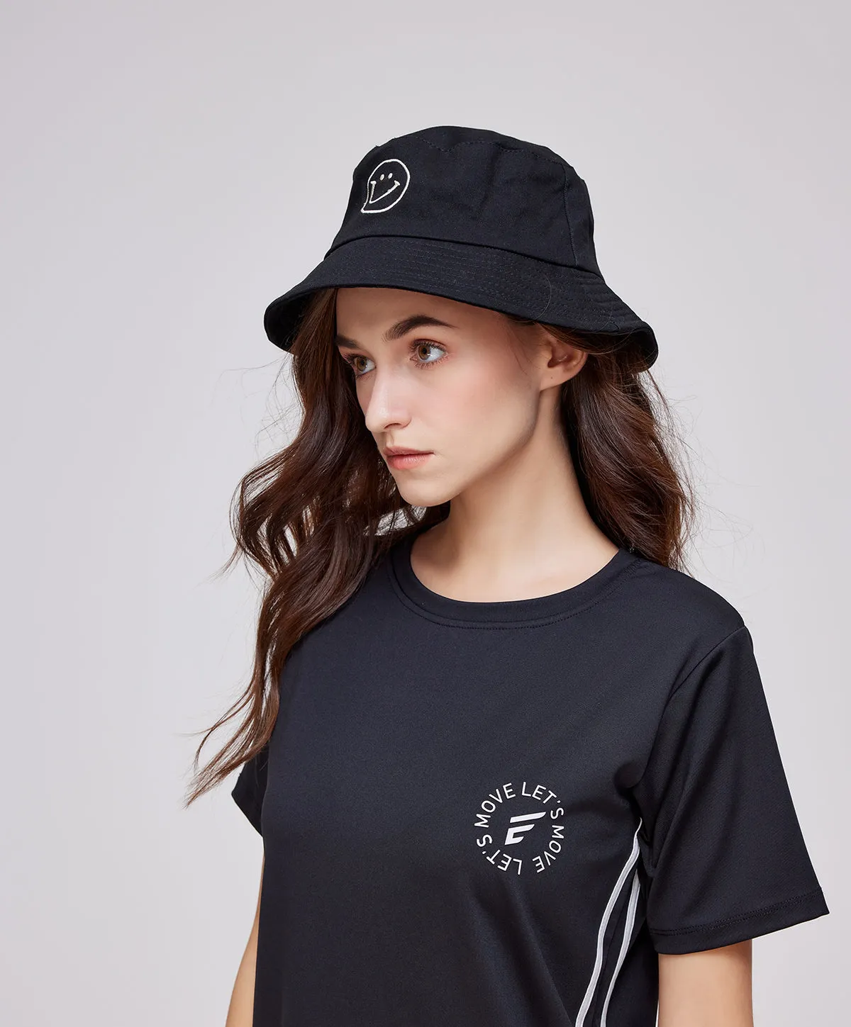 Energized Unisex Bucket Hat with Smiley Face 901-1260