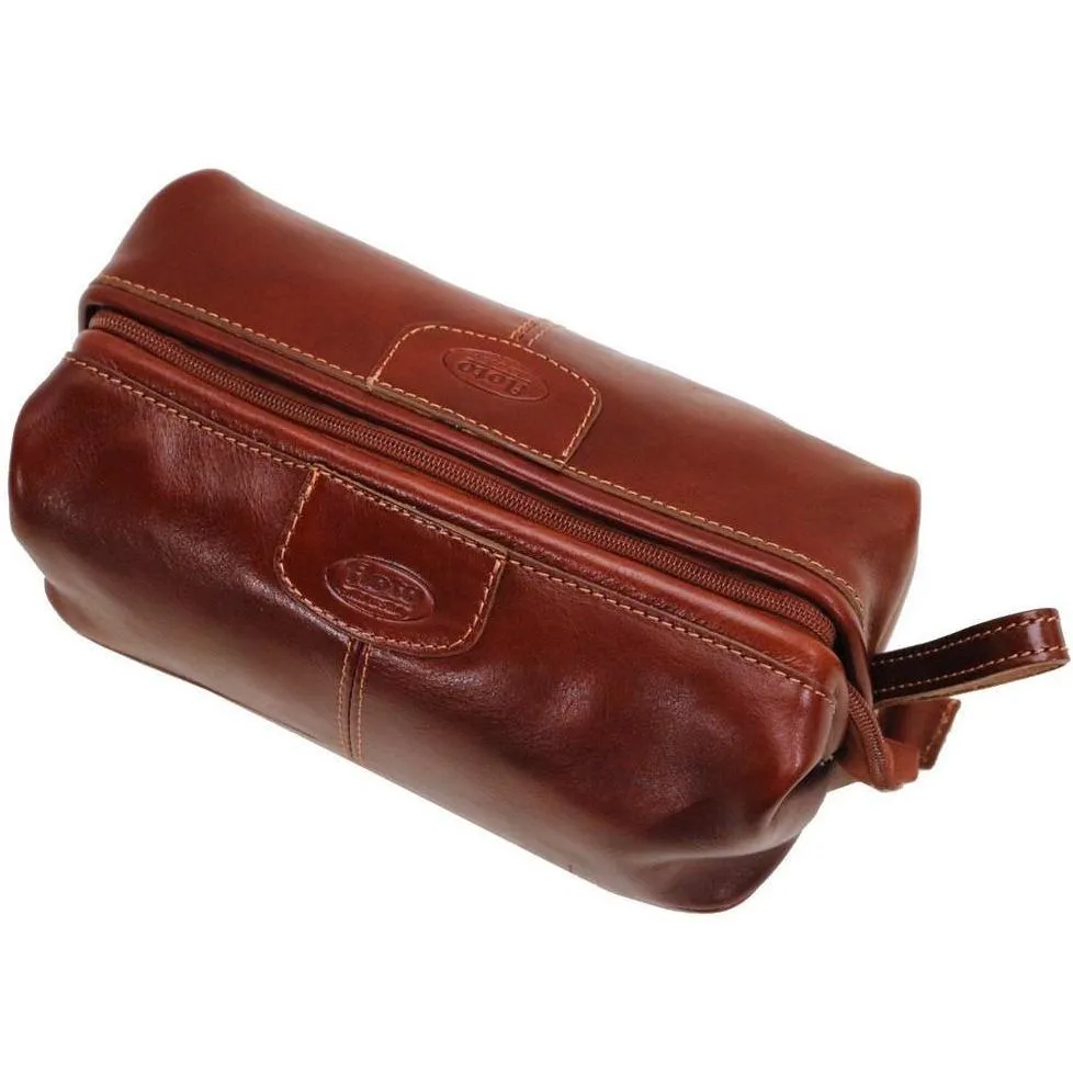 Floto Leather Venezia Dopp Kit