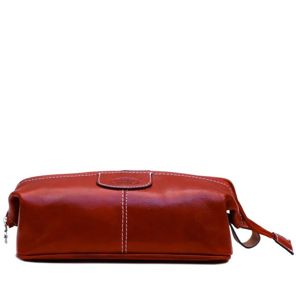 Floto Leather Venezia Dopp Kit