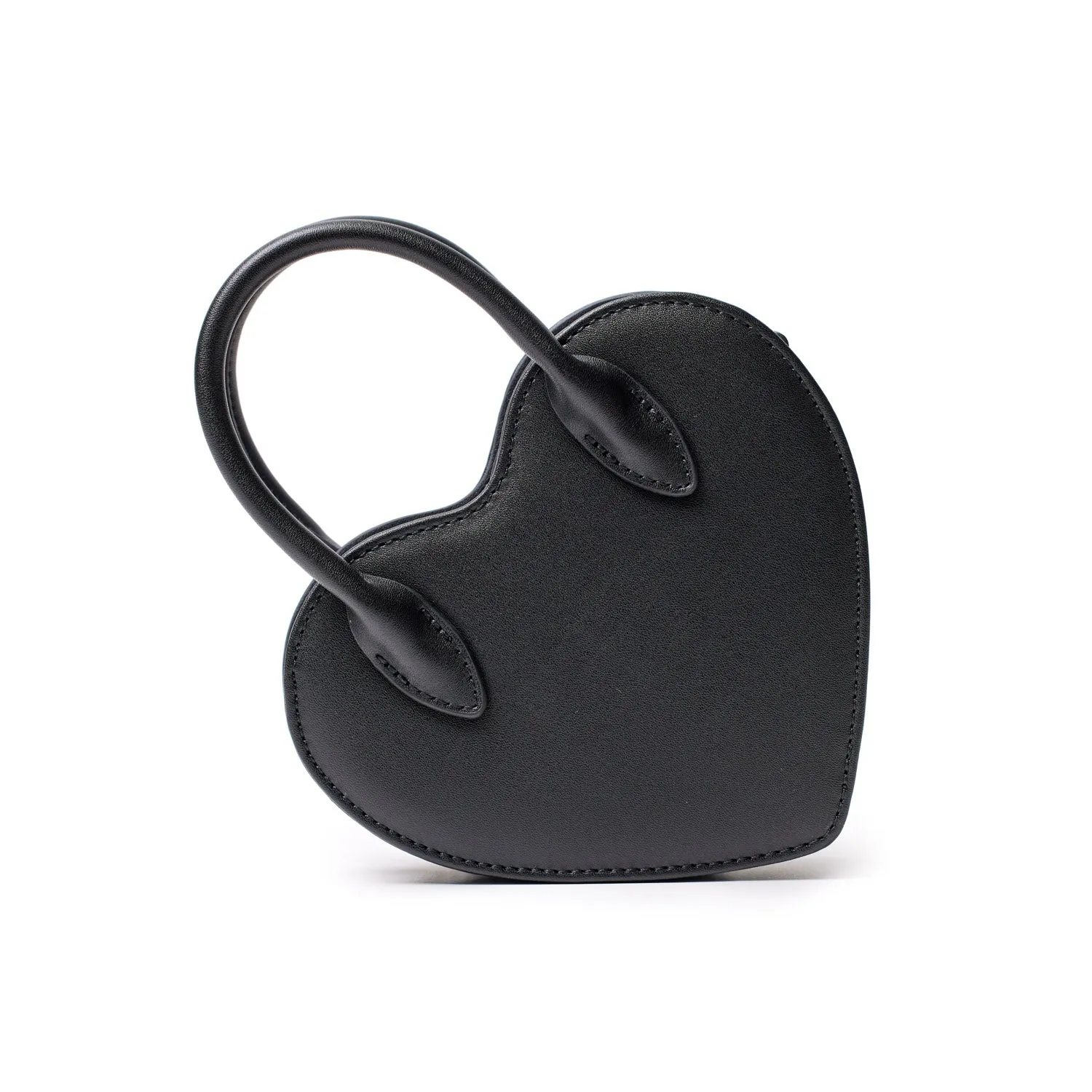 GLAM-AHOLIC MINI BLACK HEART BAG