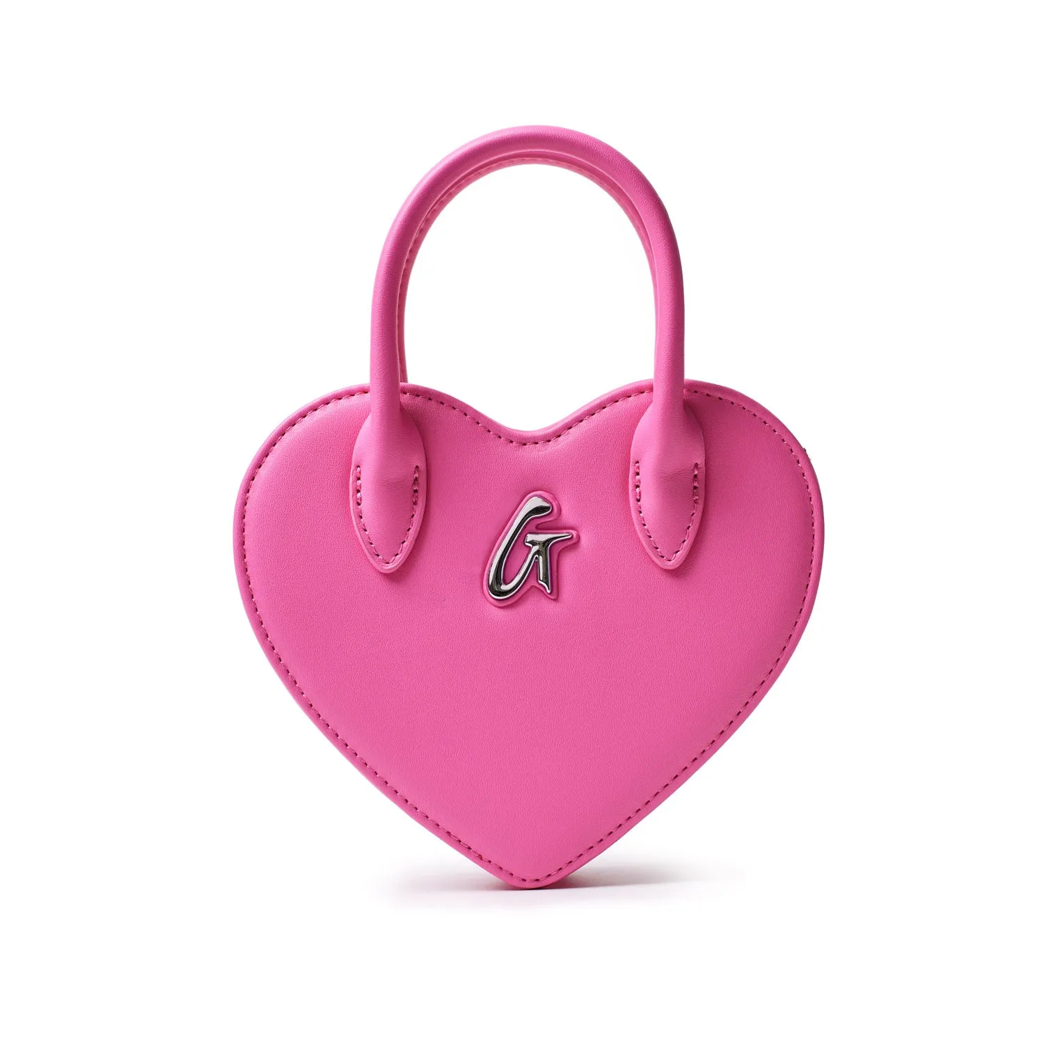 GLAM-AHOLIC MINI PINK HEART BAG