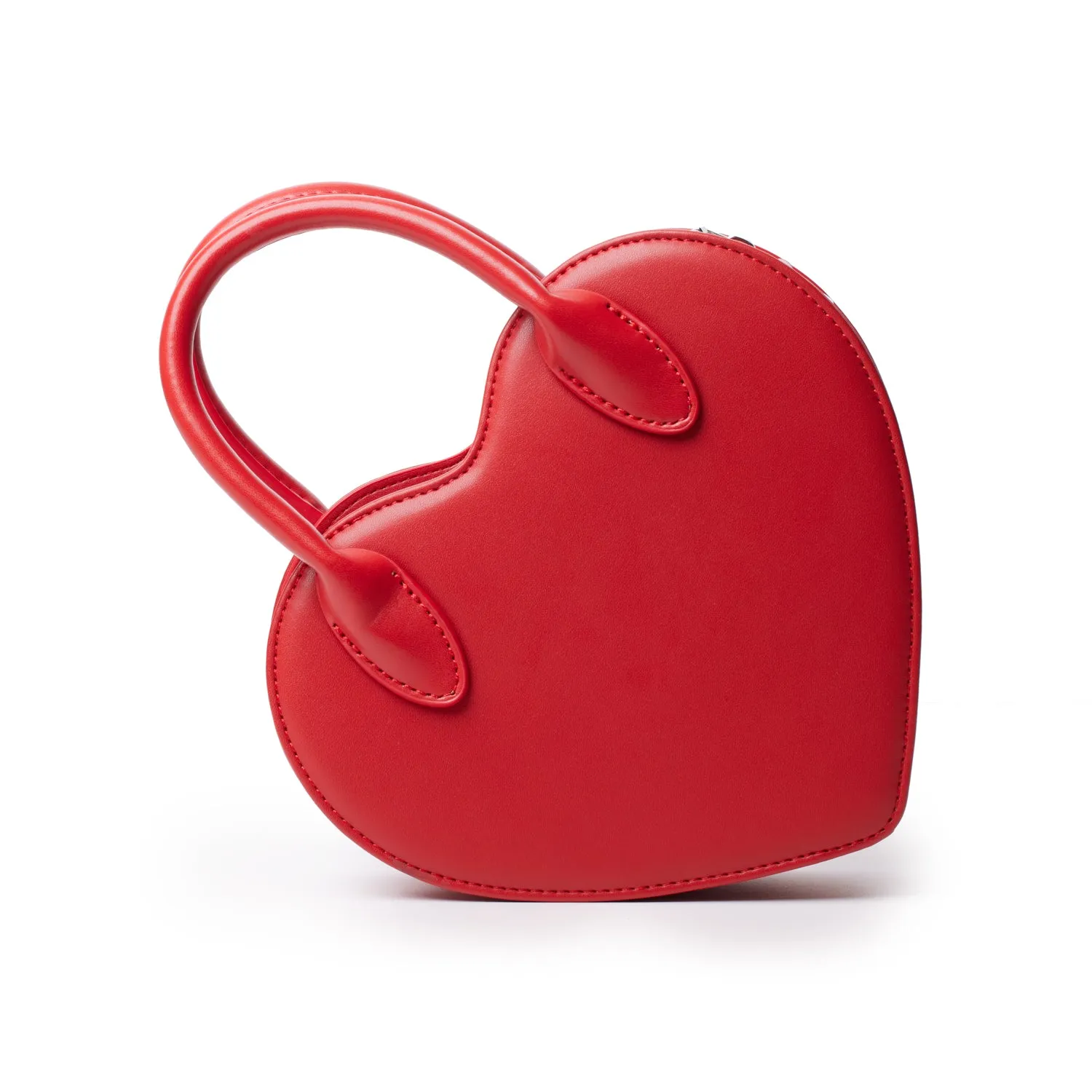 GLAM-AHOLIC RED HEART BAG