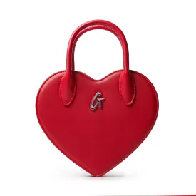 GLAM-AHOLIC RED HEART BAG