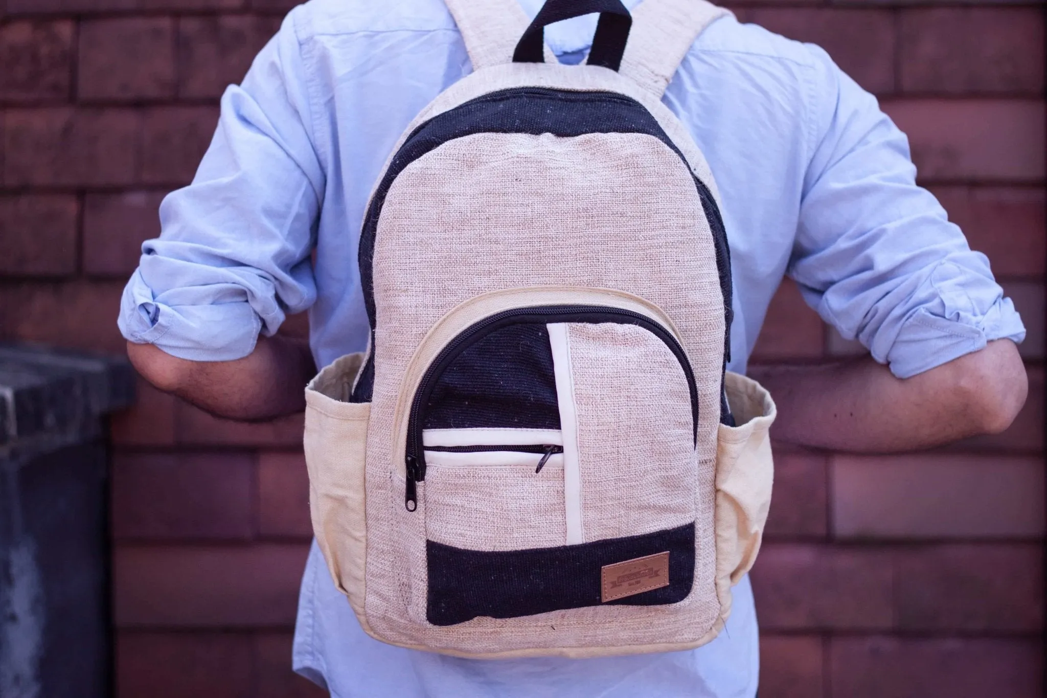 Handmade Hemp Backpack || Sustainable Vegan Line || Aspen