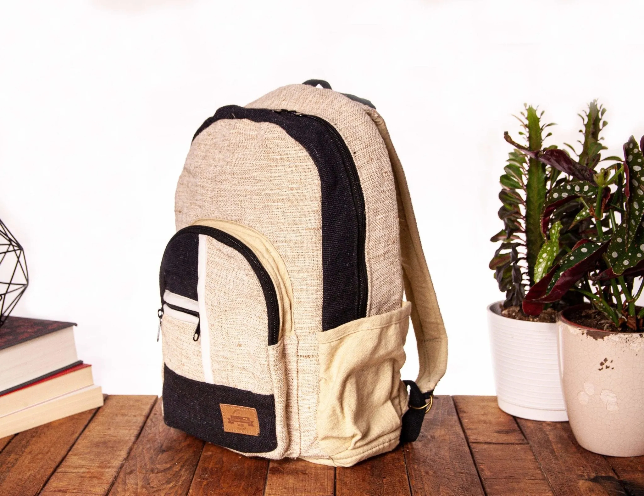 Handmade Hemp Backpack || Sustainable Vegan Line || Aspen