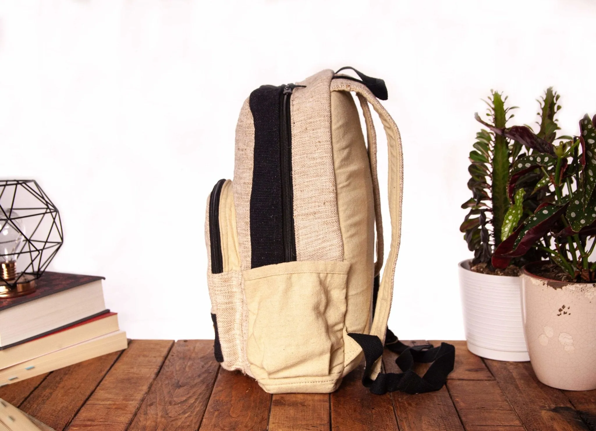 Handmade Hemp Backpack || Sustainable Vegan Line || Aspen