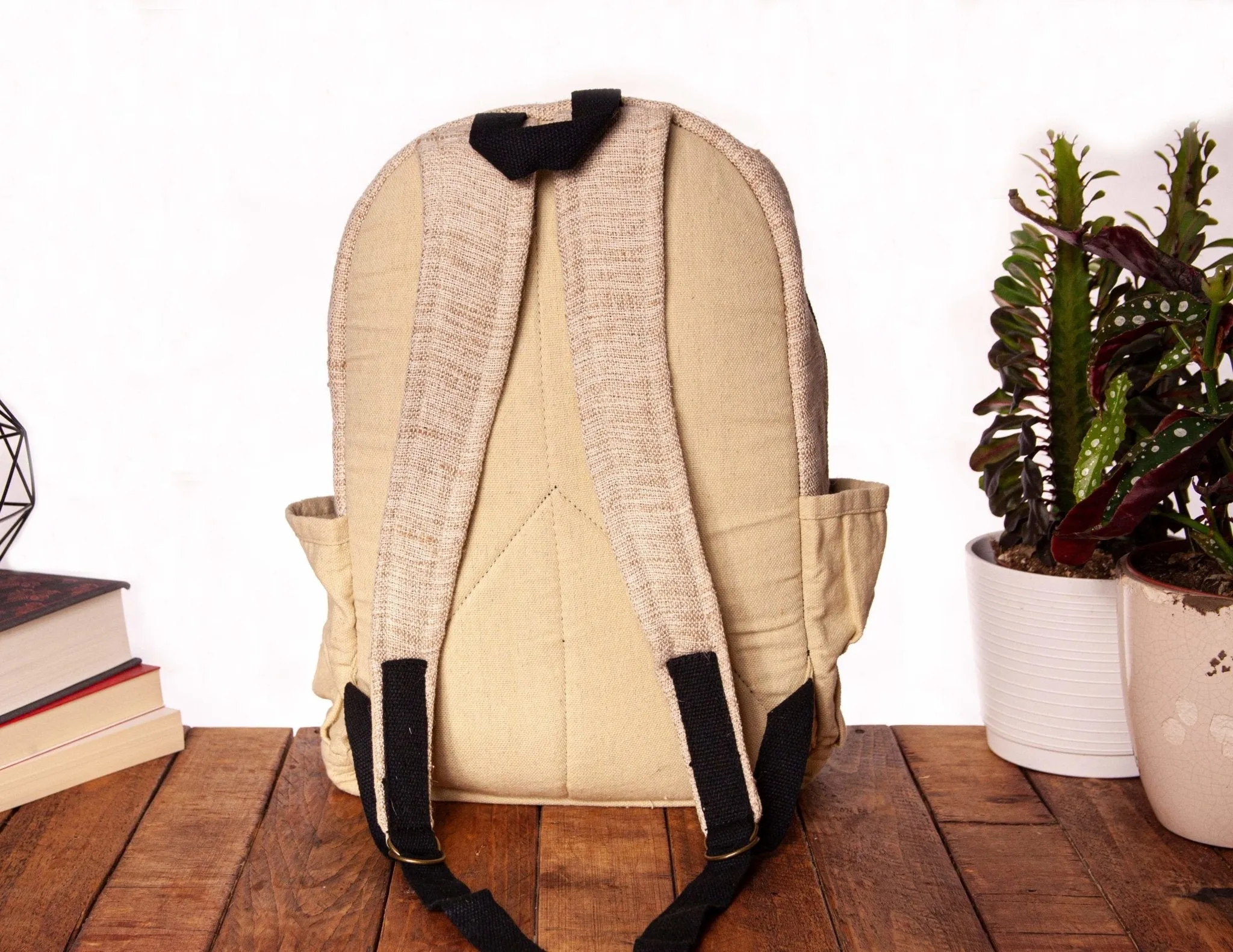 Handmade Hemp Backpack || Sustainable Vegan Line || Aspen