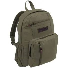 Highlander Salem Canvas 18L Backpack Olive