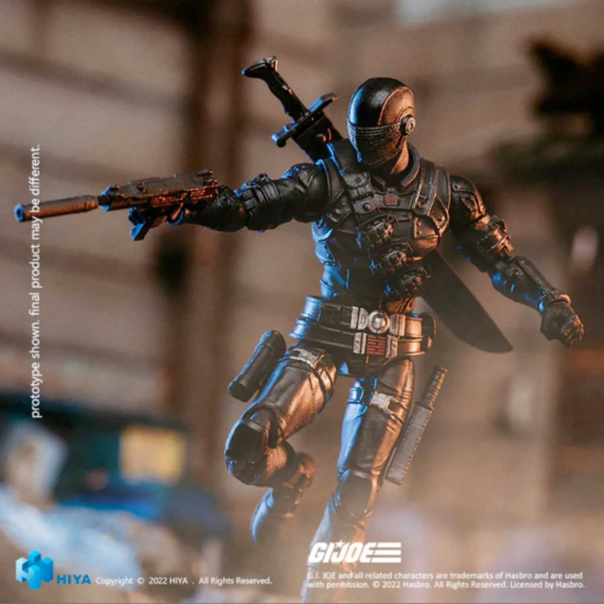 HIYA Exquisite Mini Series G.I. Joe Snake Eyes