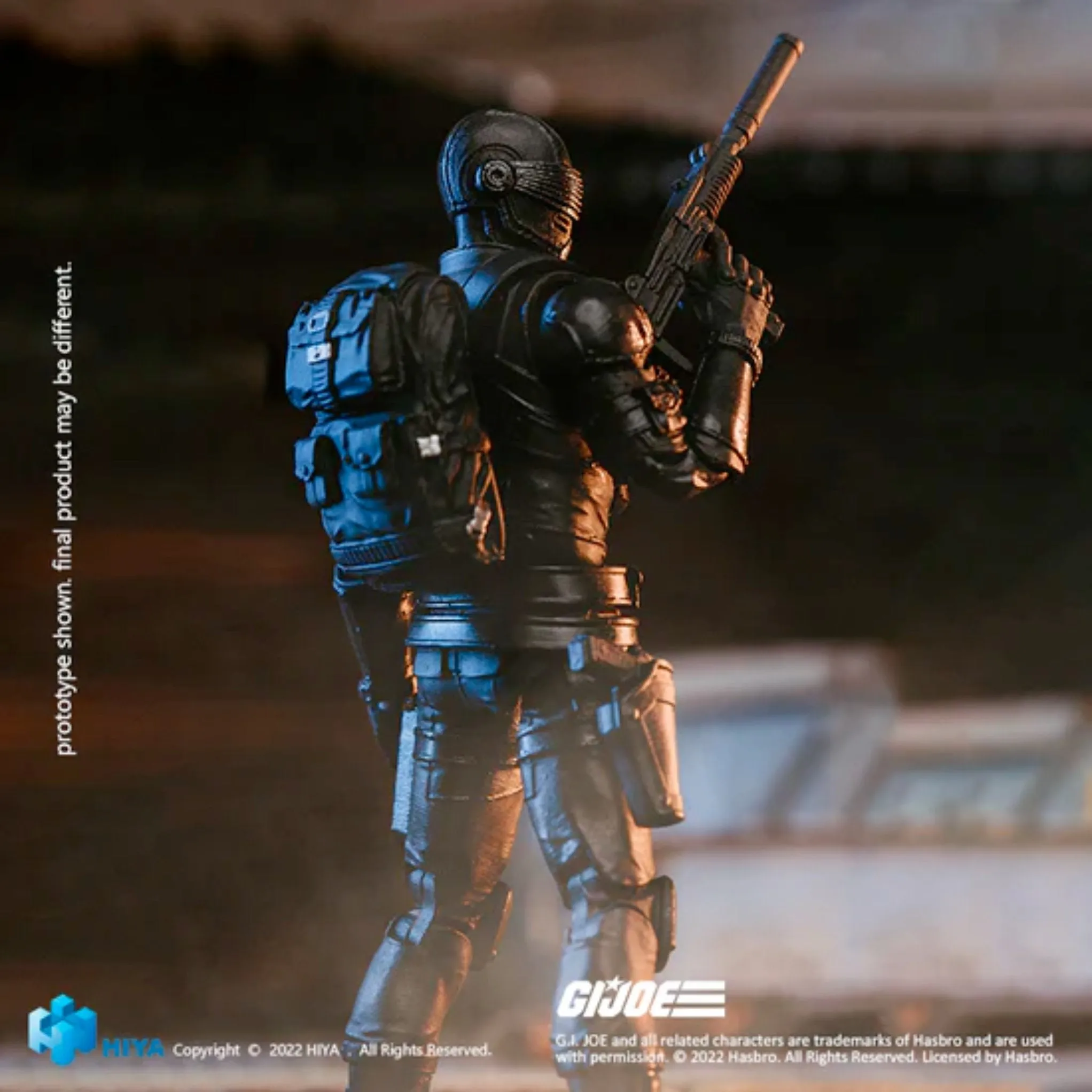 HIYA Exquisite Mini Series G.I. Joe Snake Eyes