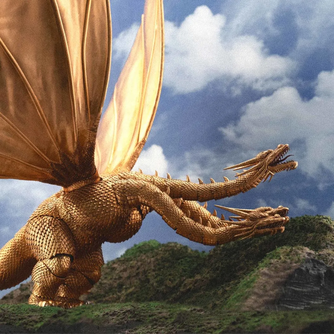 Hiya Toys Exquisite Basic Series Godzilla Vs King Ghidorah (Previews Exclusive)