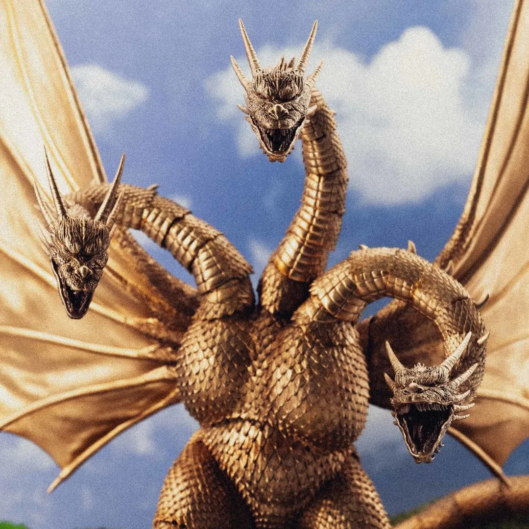 Hiya Toys Exquisite Basic Series Godzilla Vs King Ghidorah (Previews Exclusive)