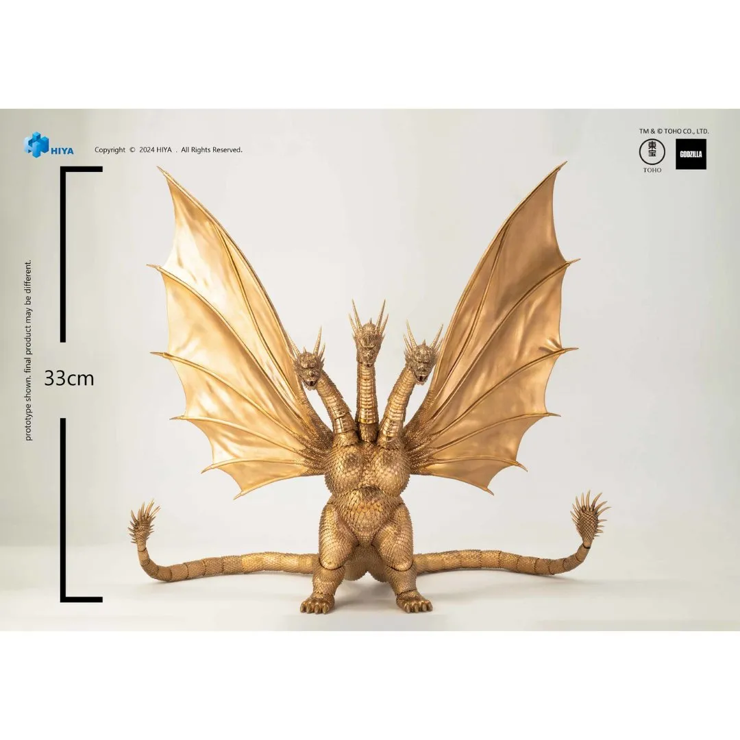 Hiya Toys Exquisite Basic Series Godzilla Vs King Ghidorah (Previews Exclusive)